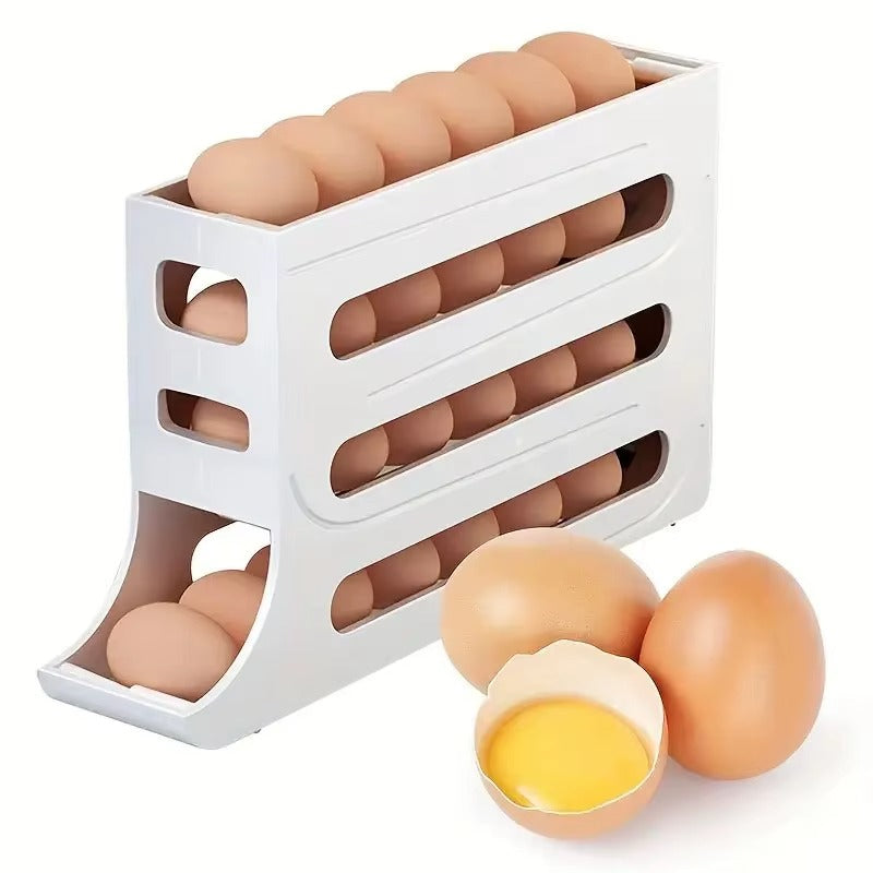 organizador de huevos  bandeja dispensad