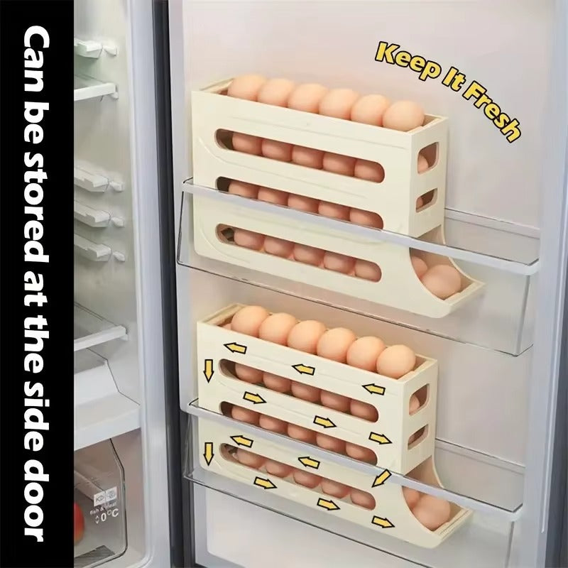 organizador de huevos  bandeja dispensad