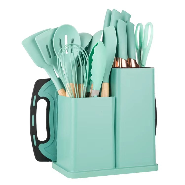 Set cucharones y accesorios cocina 19pz