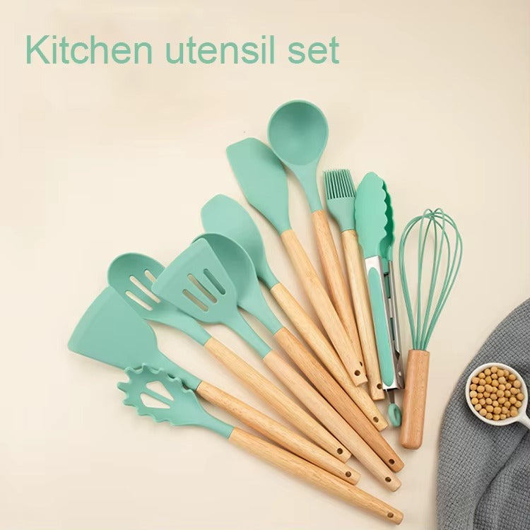 Set cucharones y accesorios cocina 19pz