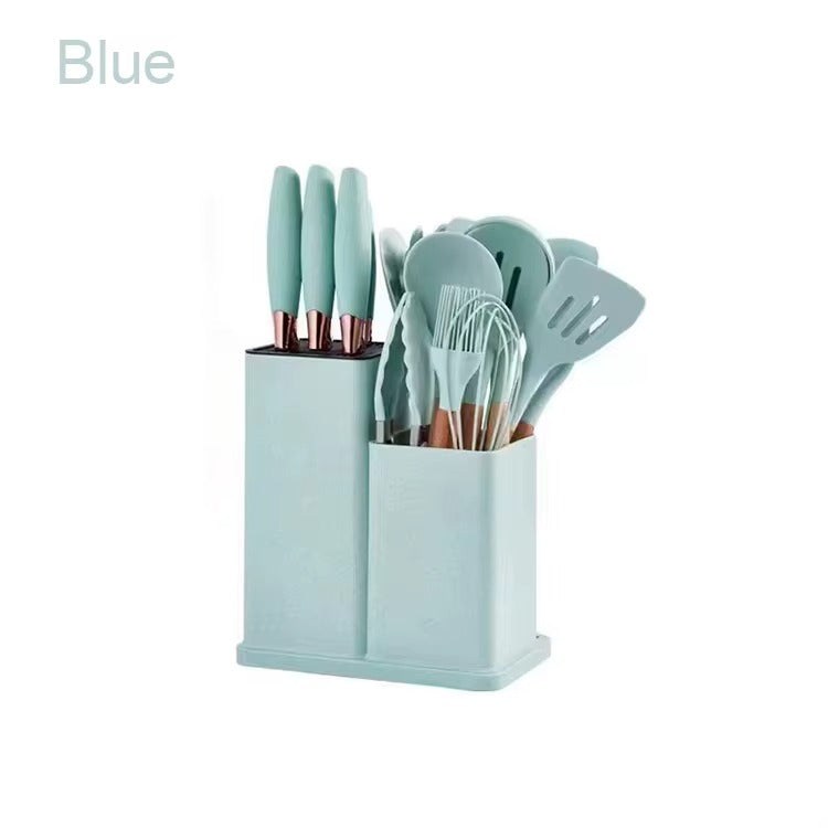 Set cucharones y accesorios cocina 19pz